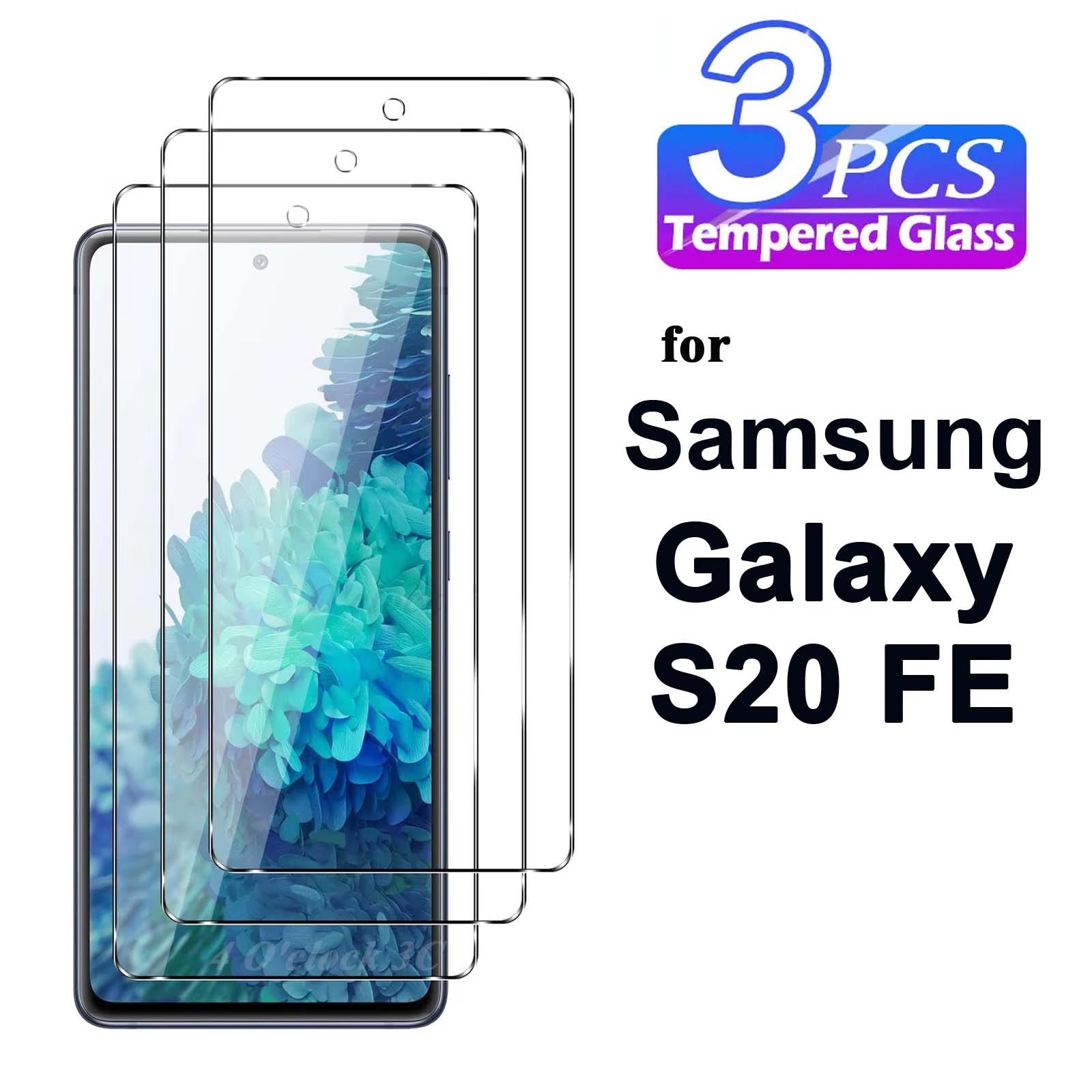 3 Stück 9H Gehärtetes Glas Für Samsung Galaxy S20 FE 5G Vollständige Abdeckung Displayschutz für Galaxy S20 FE 2022 Galaxy S20FE