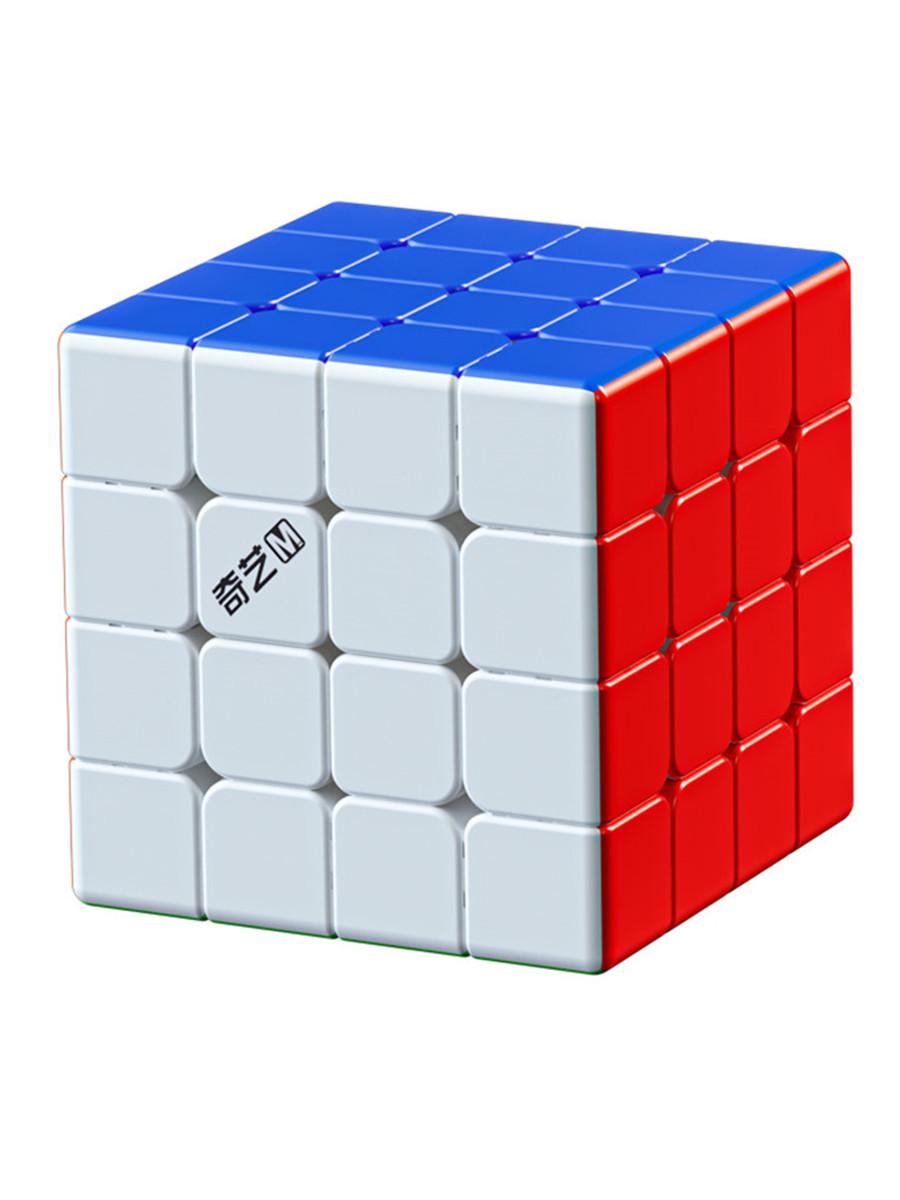 QiYi M Pro 4x4 Magnetischer Speedcube 4x4x4 Magnetischer Zauberwürfel Professionelles 4x4 Speed-Puzzle Kindergeschenk Spielzeug 4x4 Cubo Magico