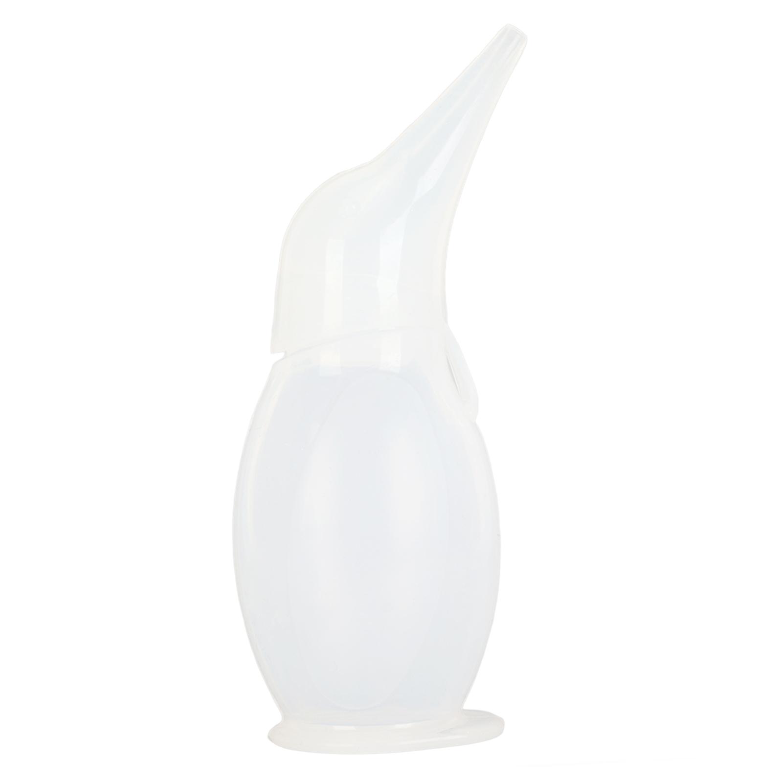 Silikon Baby Nasensauger Pinguin Aussehen Transparent Wiederverwendbare Baby Nase Reiniger Baby Nase