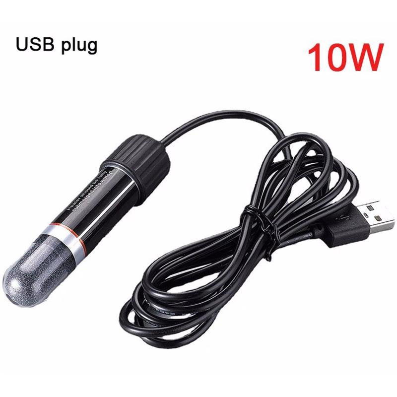 USB-Mini-Aquarium-Heizstab für kleine Fische Tank 26 Grad Celsius Konstante Temperatur Aquarium Heizung Tauchthermostat Heizung 10W