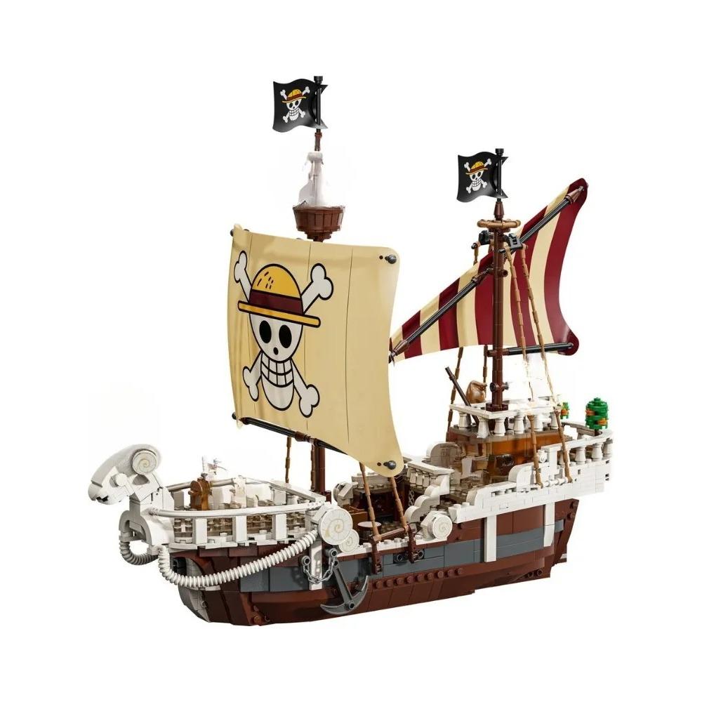 Fröhliches Abenteuer Piratenschiff 75639 Bausteine Sets Kompatibel mit Legoed Partikeln Geeignet für Weihnachtsgeschenke 1376 Stück
