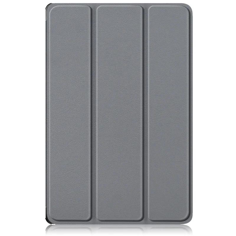 Hülle für Lenovo Yoga Tab Plus 12.7 Hülle TB520FU Mode Malerei Smart Ständer Lederhülle für Yoga Pad Pro AI 12.7 Hülle Funda Tab ldea 11 TB336ZU/FU graue