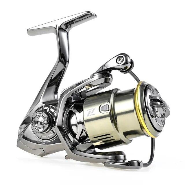 LEOFISHING Angelrolle, innovative wasserbeständige Spinnrolle mit 30 kg maximaler Zugkraft, Angelrolle für Barsch- und Hechtangeln 3500 Series