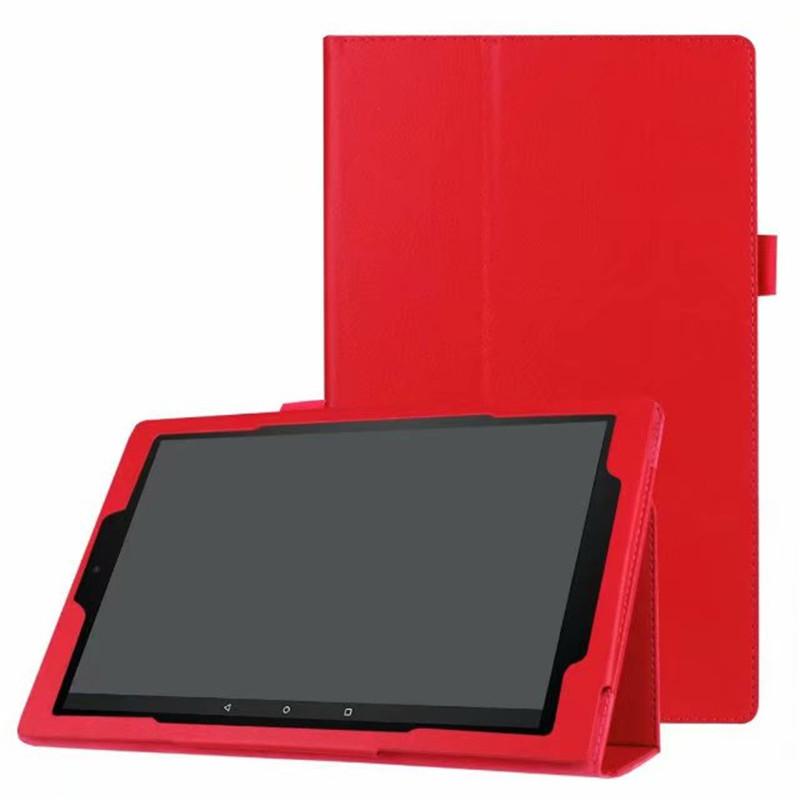 Fall Für Amazon Fire Tablet Abdeckung Für Fire HD7 HD 7 HD8 HD 8 Plus 2017 2018 2020 Falten Flip stehen Fall Fundas HD8 / HD8 plus 8' rot