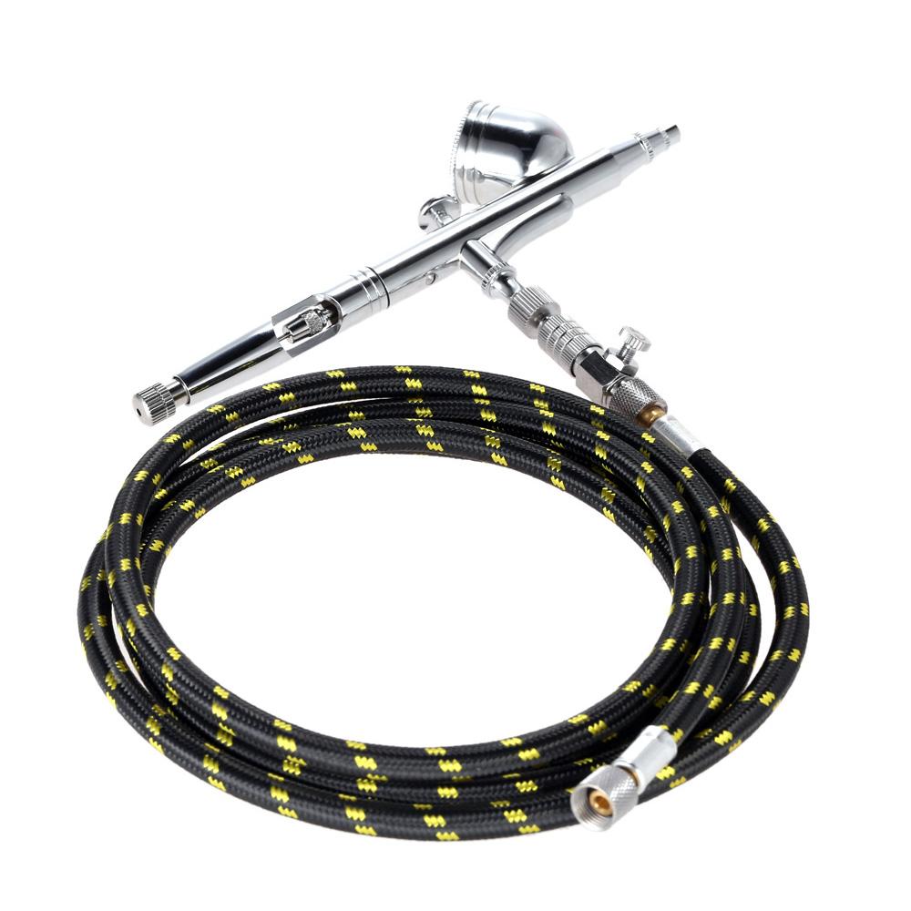 KKmoon Double Action Airbrush-Set, Airbrush-Nagelwerkzeug, 0,2 mm, 0,3 mm, 0,5 mm, 7 cc 1