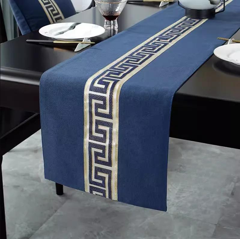 Hochwertige Blumen Tischfahne Tee Kunst Tischdecke Lange Tische Matte Heißer Verkauf Neue Chinesische Stil Bett Flagge 33x140cm