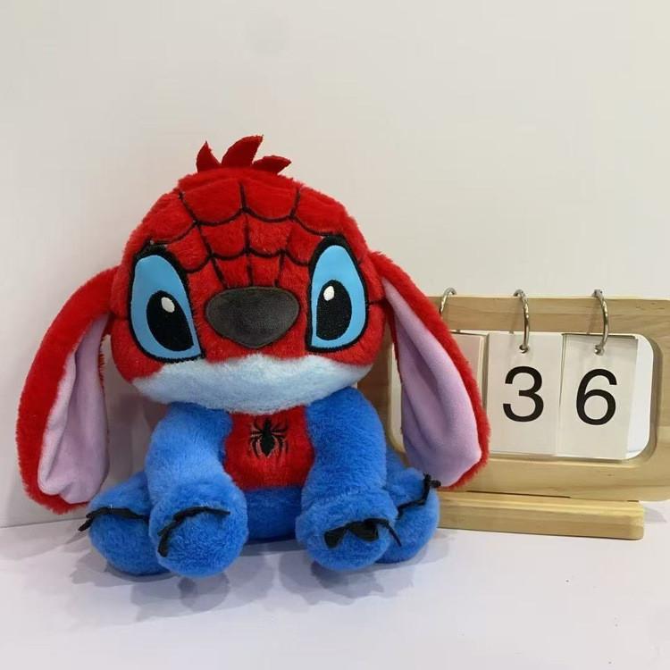 Stitch Kuscheltier mit PP-Baumwollfüllung Perfekt für Kinder und zum Verschenken Spider Man Stitch