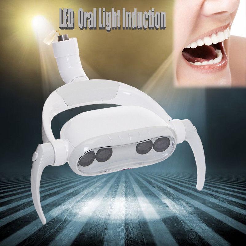 Dental Oral Licht Lampe LED Induktion für Klinik Dental Stuhl Licht Gelenk 22mm Dental Klinik Zahnmedizin Lampe 4 birne