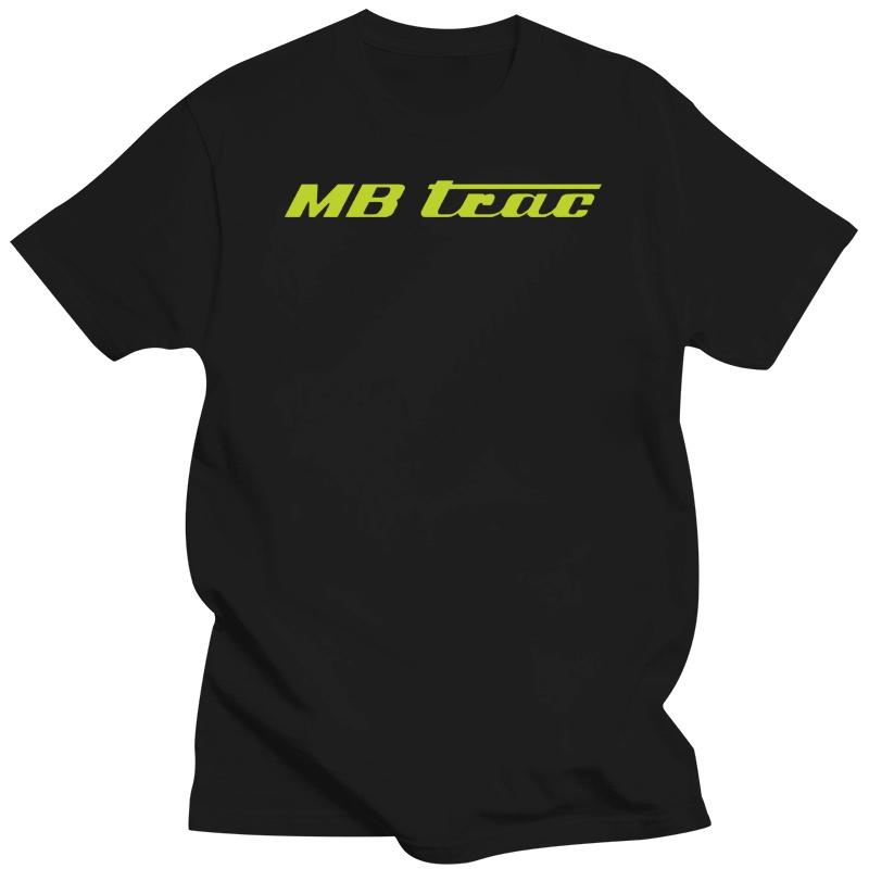 MAN T-SHIRT männliche Grafik-T-Shirts MB Trac T-Shirt Traktor VERSCHIEDENE GRÖSSEN & FARBEN Herrenmode Lässiges kurzärmeliges schwarzes Oberteil 2XL