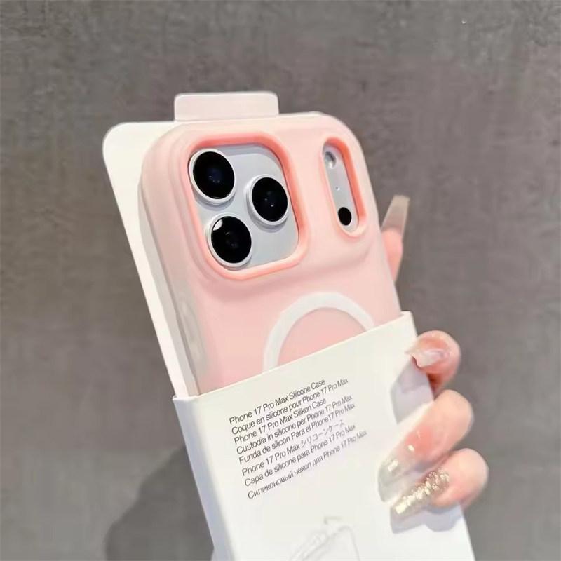 Luxus Candy Color 2-in-1 Magnetisches Case für iPhone 17 Air 16 15 14 13 12 11 Pro Max Plus Für Magsafe Kabelloses Laden Mattes Cover iPhone 17 Air