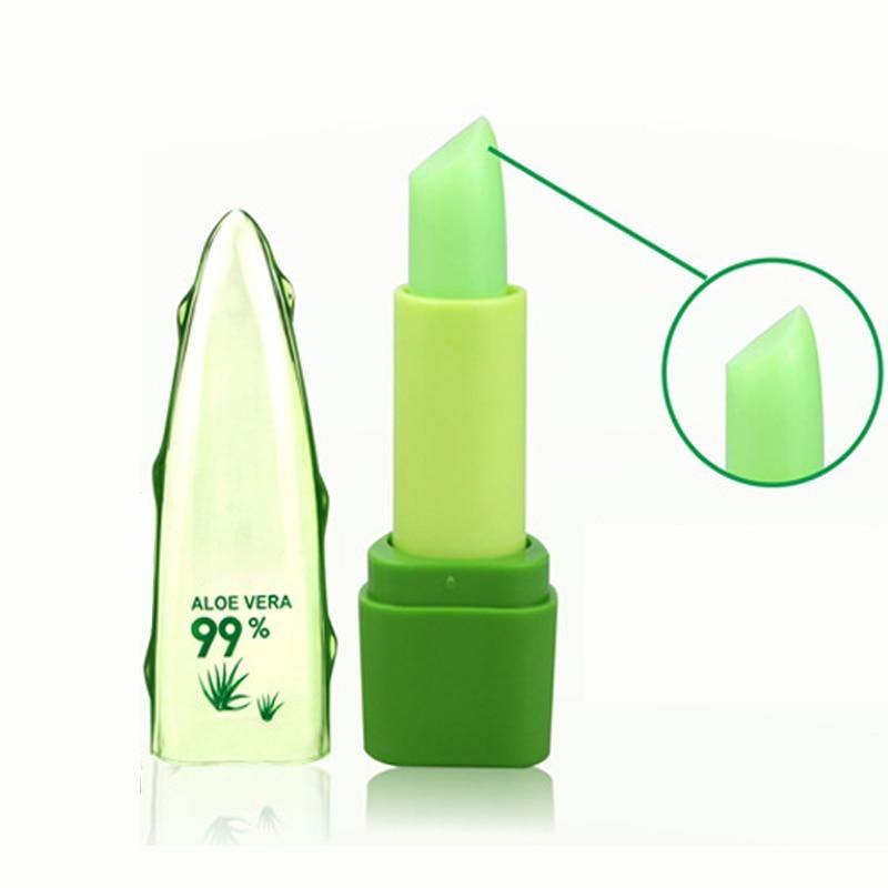 Lippen-Make-up, wasserfest, langlebig, Feuchtigkeitscreme, Farbwechsel, Aloe Vera, schöner Lippenstift, günstiges Make-up