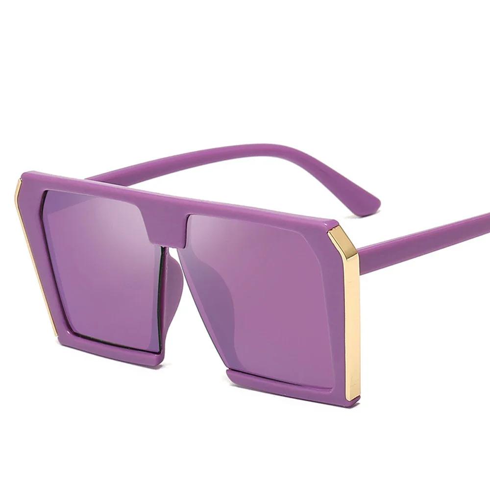 Trend Big Box Square Sonnenbrille Damen Designer Retro Sonnenbrille Damen Sonnenbrille Weiblich Männlich Universal