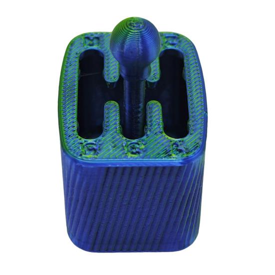 Schalthebel Fidget Spielzeug Auto Schalthebel Spielzeug 6-Gang Mini Schalthebel Schaltknauf für Stressabbau Autoliebhaber Geschenk blau