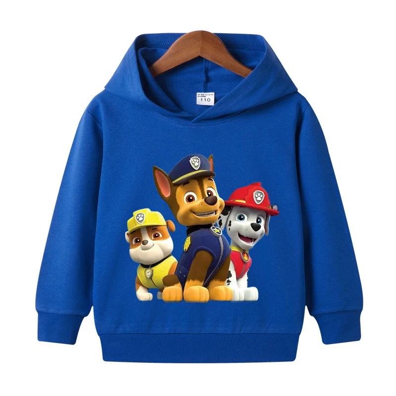 Kinder Paw Patrol Hoodie Kinderkleidung Für Mädchen Baby Jungen Kleidung Frühling Herbst Sweatshirts Jungen Cartoon Kleidung Hoodie 120 gelb