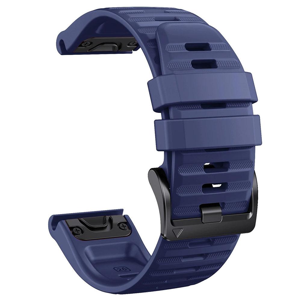 QuickFit Armband für Garmin Fenix 8 7 Serie 22/26mm Sport-Uhrenarmband für Garmin Forerunner 970 Quatix 8 Tactix7 Silikonband QuickFit 22mm blue
