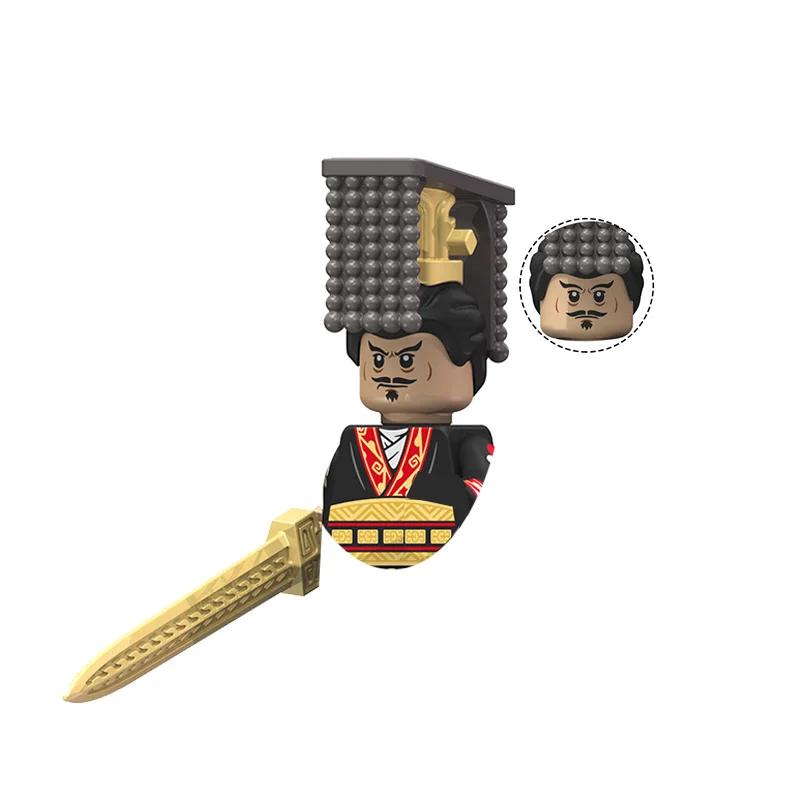 Kinderspielzeug Chinesische Antike Historische Figuren Militärsoldaten Kaiserliche Garde Militärbefehlshaber Modell Bausteine Geschenke