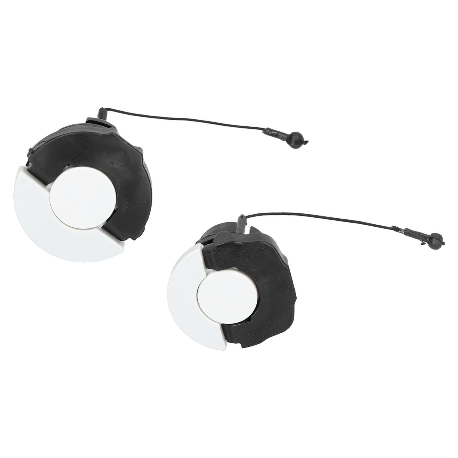 2Pcs Tankdeckel für STIHL MS210 MS250 MS360 Kettensäge Trimmer Kraftstoff Benzin Motoröl Abdeckung