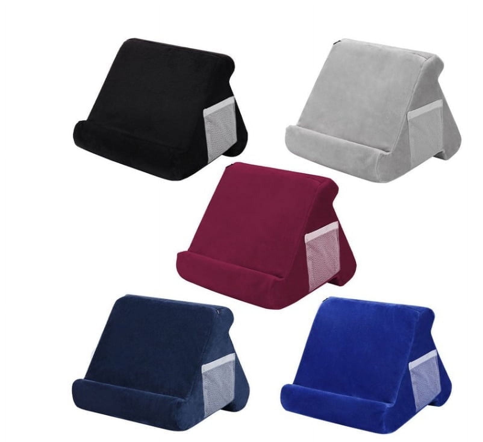 Neues Weiches Kissen Tablet-Kissenständer für Ipad-Ständer Mehrwinkel-Tablet-Handyhalter Schoßständer Handyhalter navy blau
