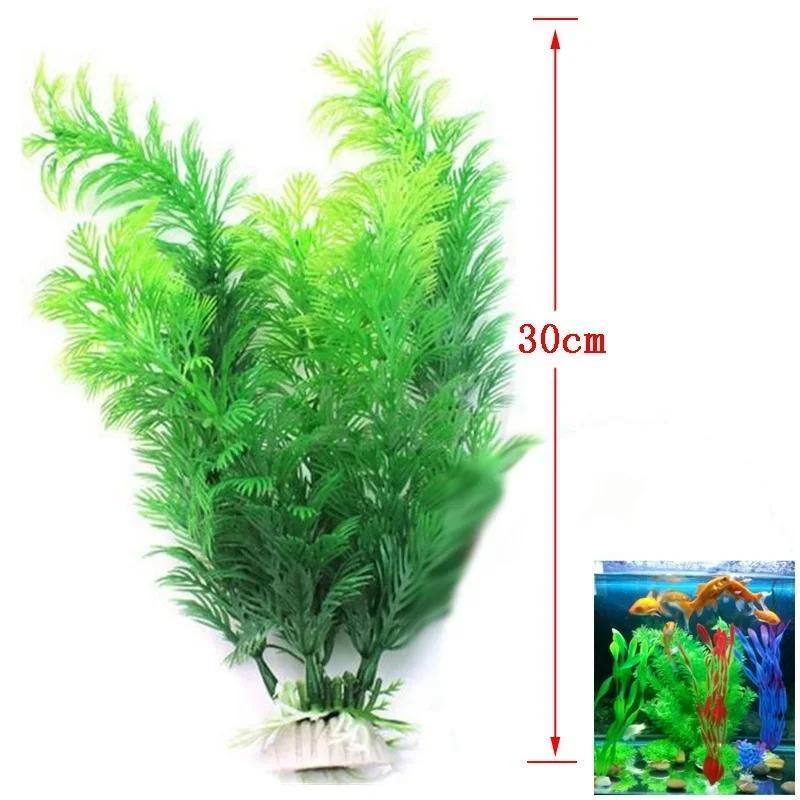 Aquarium-Simulationspflanze, Wasserpflanzen für die Aquarium-Landschaftsgestaltung grün