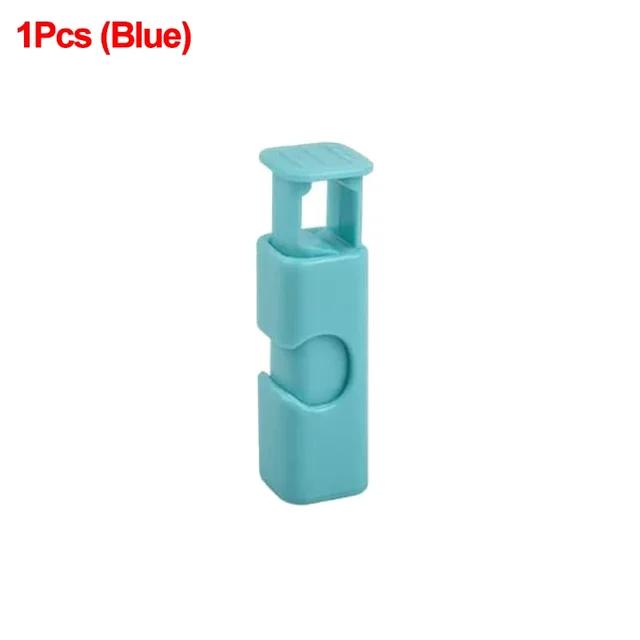 1/3/5/8 STK Lebensmittel-Verschlussbeutel-Clip, wiederverwendbare Frischhalte-Werkzeuge für Lebensmittel, Kunststoff-Verschlussklemme, Snack-Brot-Verschlussbeutel, Aufbewahrungsclips für Zuhause und die Küche 1PCS blau