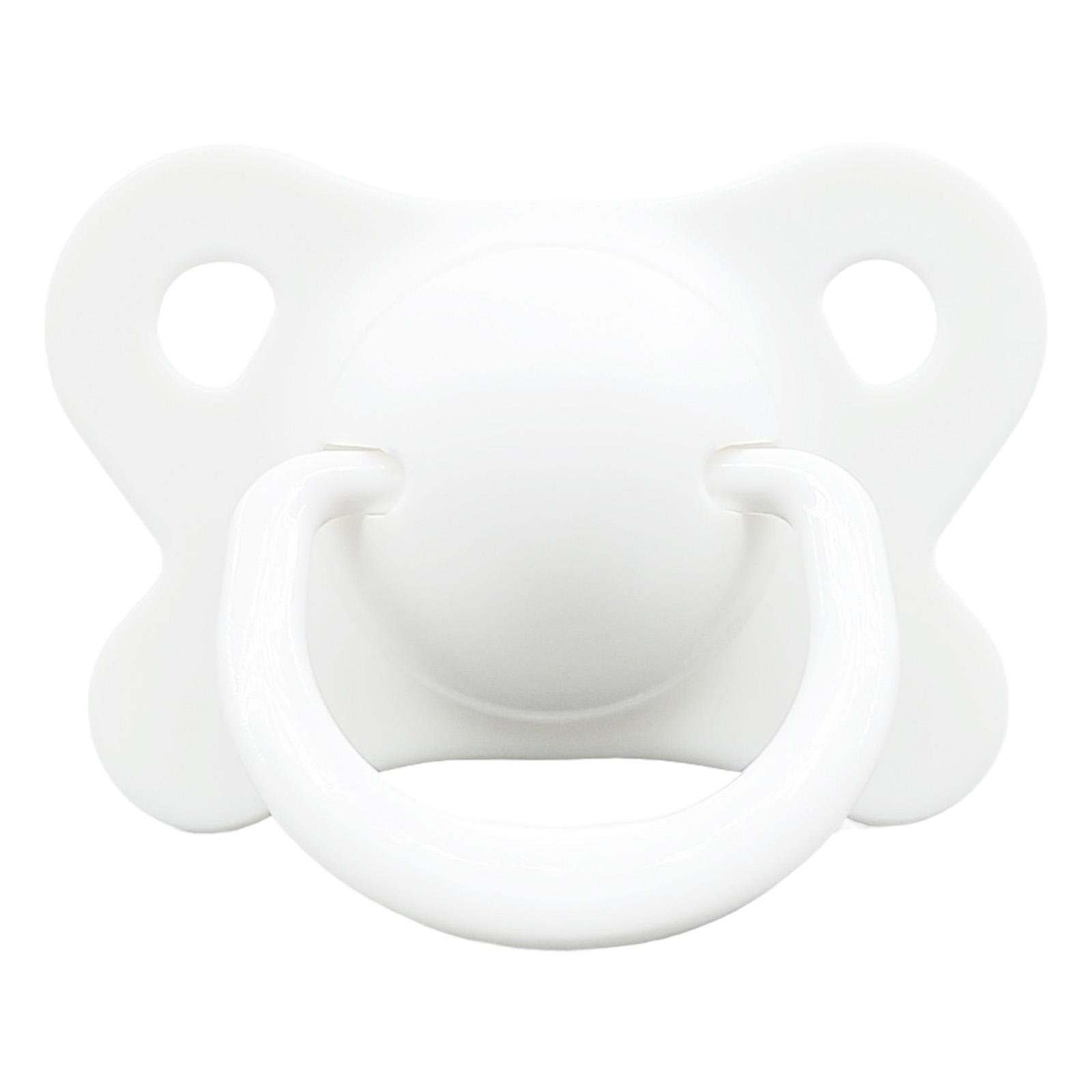 Neugeborenen Schnuller Food Grade Silikon Baby Nippel mit Griff Infant Baby Dummy Schnuller Schmetterling Form Schnuller Schnuller weiß