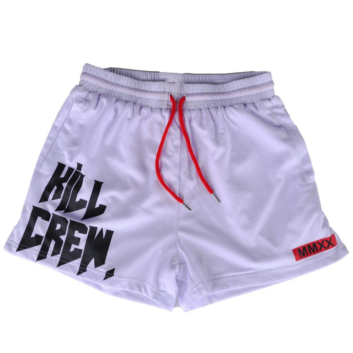 Sommer Bodybuilding Sport Shorts Männer Lässige Quick Dry Bermuda Gym Fitness Running Training Hosen Männlichen Strand Badehose Böden XXL weiß
