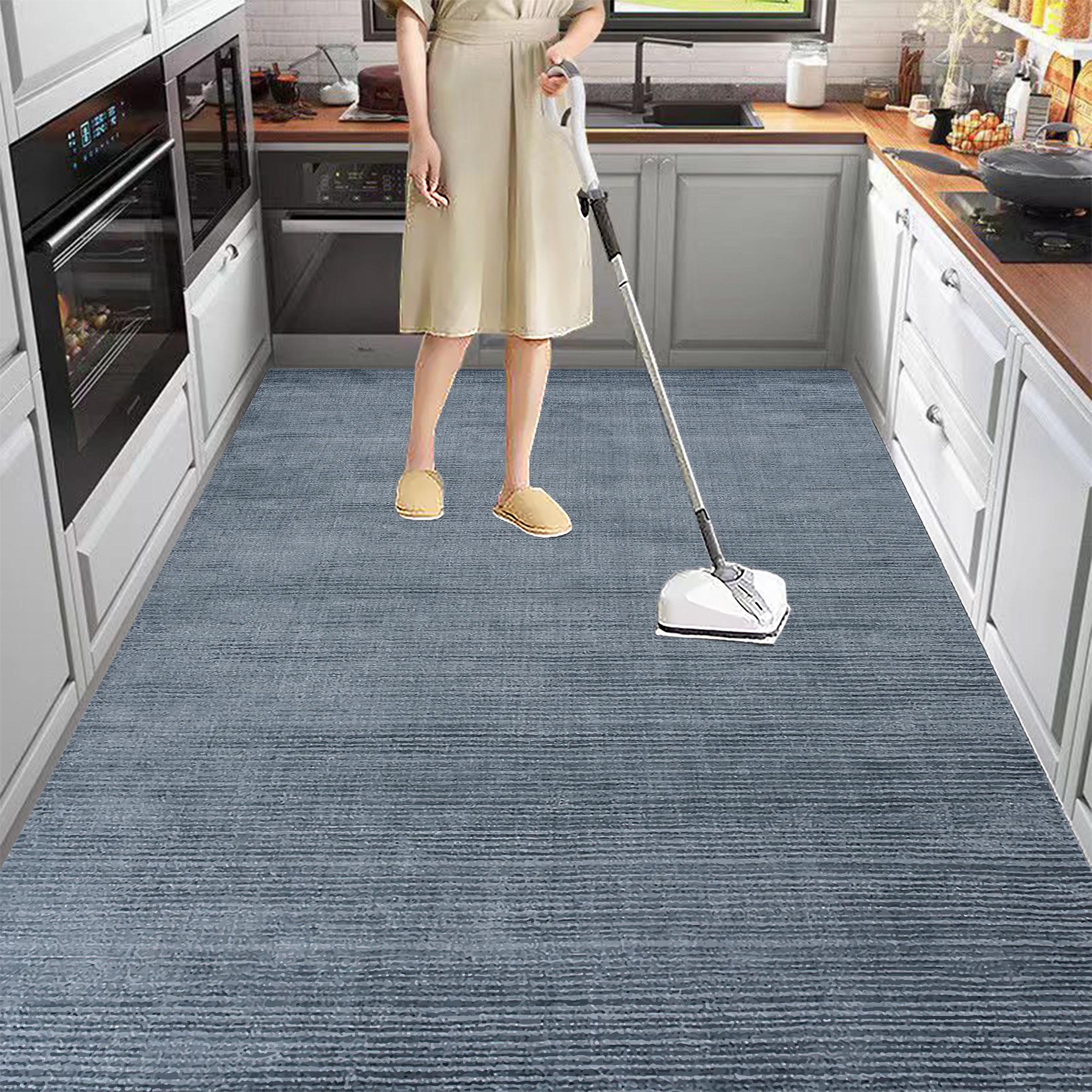 Abstrakter Stil Große Größe Küchenmatten Leicht zu reinigen Rutschfest Wohnzimmerteppich Schlafzimmerdekor Teppiche Eingangsbodenmatte Anpassbar 80*160cm