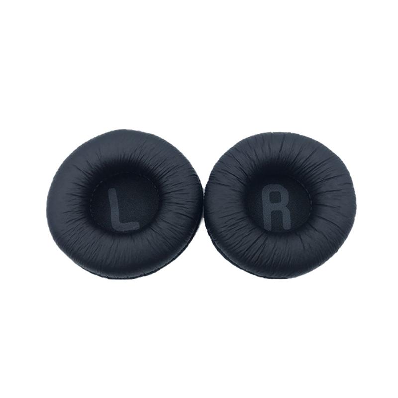 1 Paar Ersatz-Ohrpolster für JBL Tune600Bt T660Nc T510Bt T500Bt T450Bt schwarz