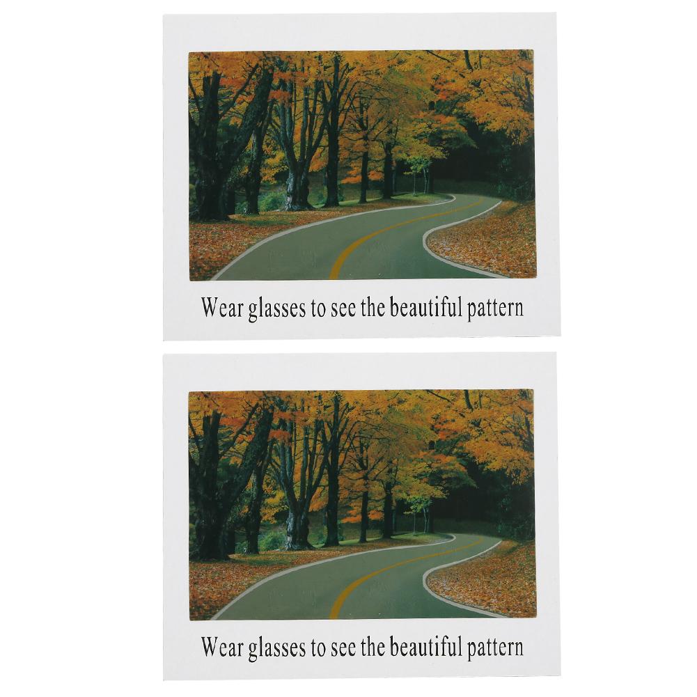 Testkarte für polarisierte Sonnenbrillen, Testpapier für polarisierte Brillen, Zubehör für Brillen