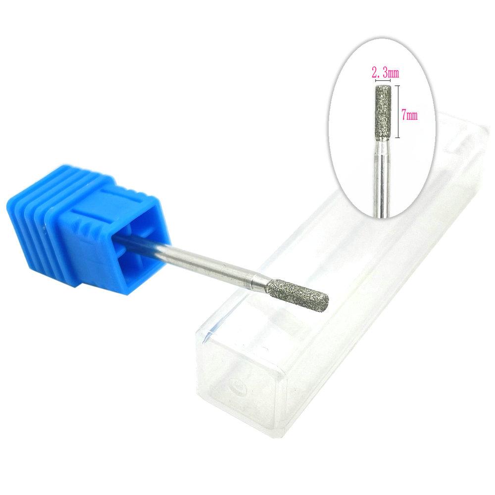 1pc Diamant Nagel Bohrer Fräser für Maniküre Rotary Bits Häutchen Sauber Zubehör Nagel Bohrer Polierer Nagel Diamant Bohrer A2307