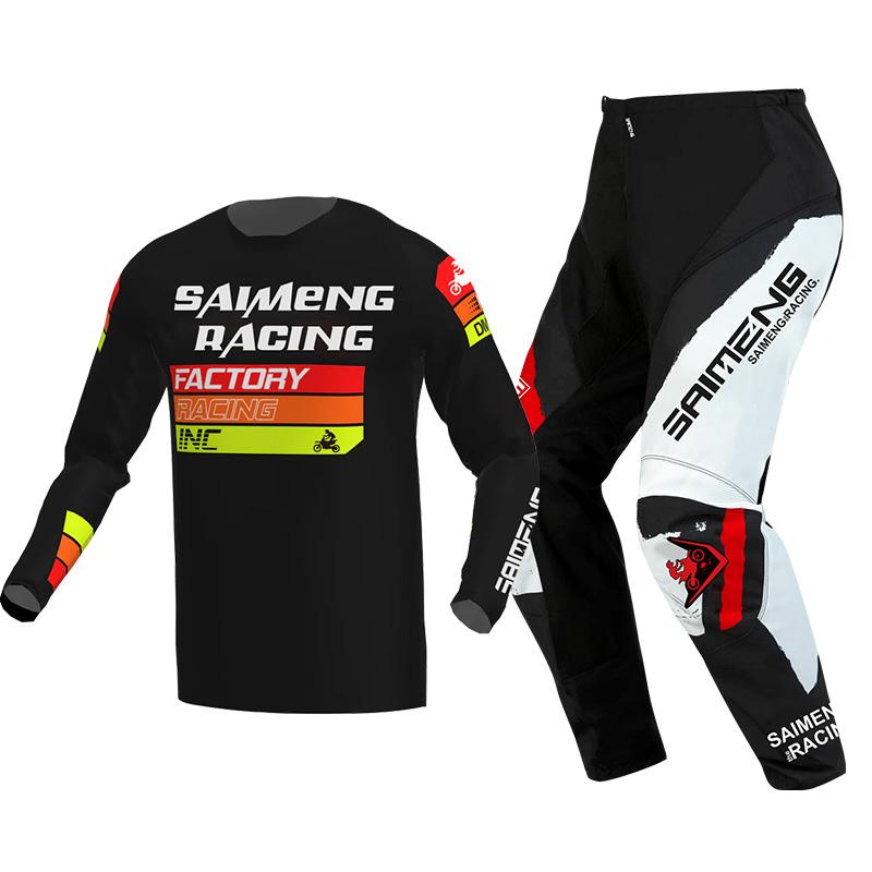 Motocross-Ausrüstungsset für Kinder 4 5 6 7 8 9 10 11 12 13 Jahre Jugend Kind Motorrad Junge Mädchen Jersey Hose Kits Rennanzug Offroad Enduro MX MTB XXL-28