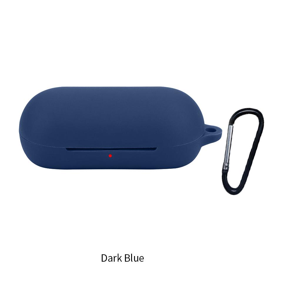 Für Sony WF-C700N Hülle Einfarbige Silikon-Bluetooth-Kopfhörerabdeckung für Sony WFC700N weiche, stoßfeste Hearphone-Zubehörbox for Sony WF-C700N blau