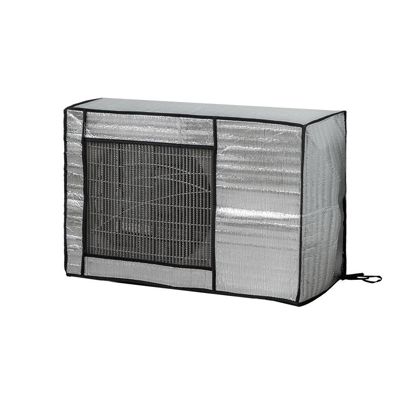 Abdeckung für Klimaanlagen aus Aluminiumfolie, Sonnenschutz für Außengeräte, wasserdicht, Staubschutz für Außengeräte von Haushaltsklimaanlagen 105x40x75cm
