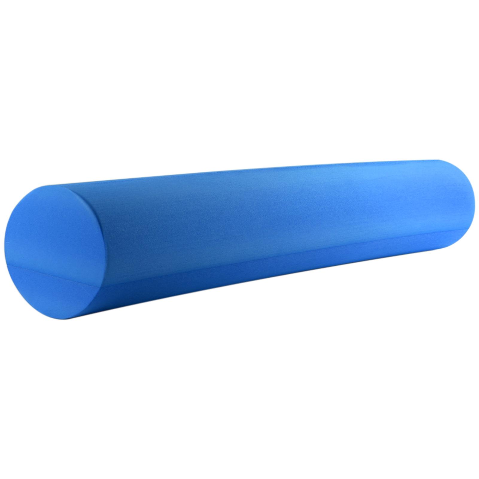 Yoga-Schaumstoffrolle, hochdichter EVA-Muskelroller, Selbstmassagegerät für Fitnessstudio, Pilates, Yoga, Fitness, 30 cm 60CM blau