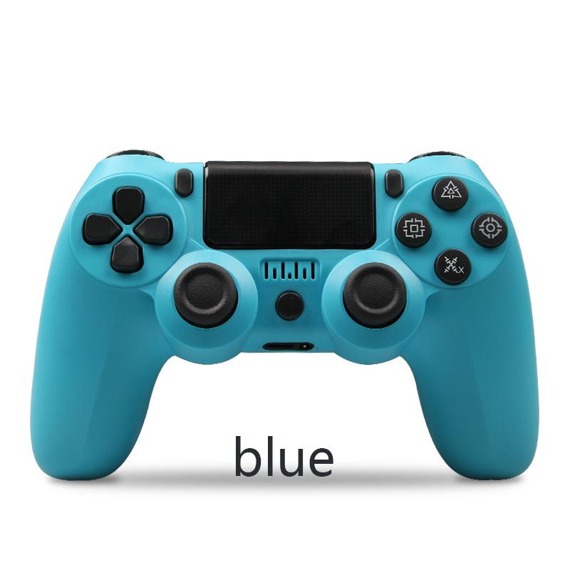 VAORLO für PS4 Wireless Controller PS4 Controller Gamepad Controller mit Dual Vibration und Trigger Tasten mit 3,5 mm Klinke blau