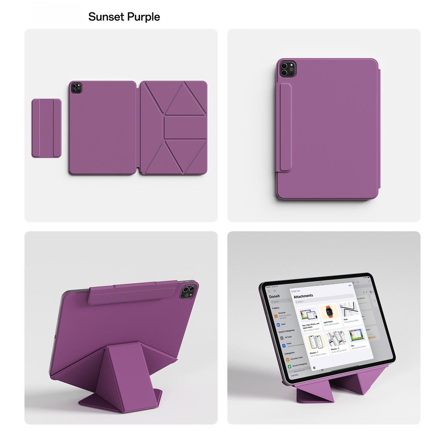 ZOYU Smart Folio Hülle für iPad A16 11. Generation iPad Air 11 Funda iPad Pro 13 12.9 4./5./6. Gen Mini 8.3 A17 Pro Magnetisch Capa iPad Mini 6 8.3 2021