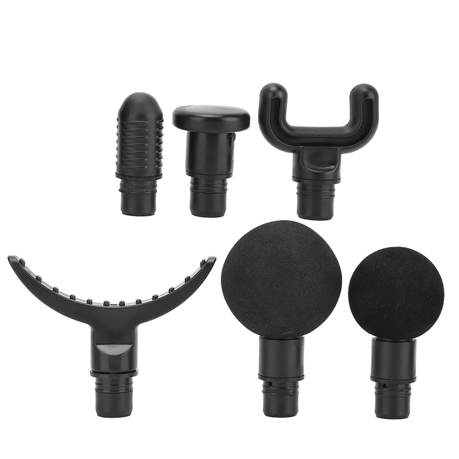 6 stücke 19mm Fascia Massage Gun Körper Massager Zubehör Ersatz Massage Kopf