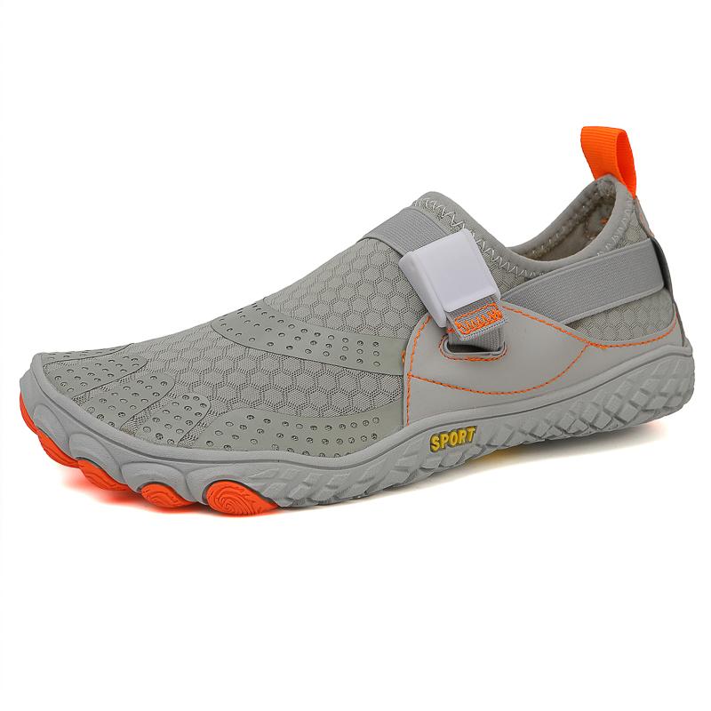 2026 Schnelltrocknende Damen Herren Wasserdichte Wasserschuhe Barfußschuhe Schnorchelschuhe zapatos de agua hombres Herren Sandalen 36-48 38 gray