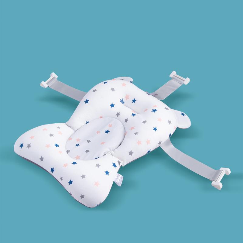 Baby Dusche Badewanne Pad rutschfeste Neugeborene Badewanne Matte Sicherheit Pflege faltbare Unterstützung Komfort Körper Kissen Matte Kissen