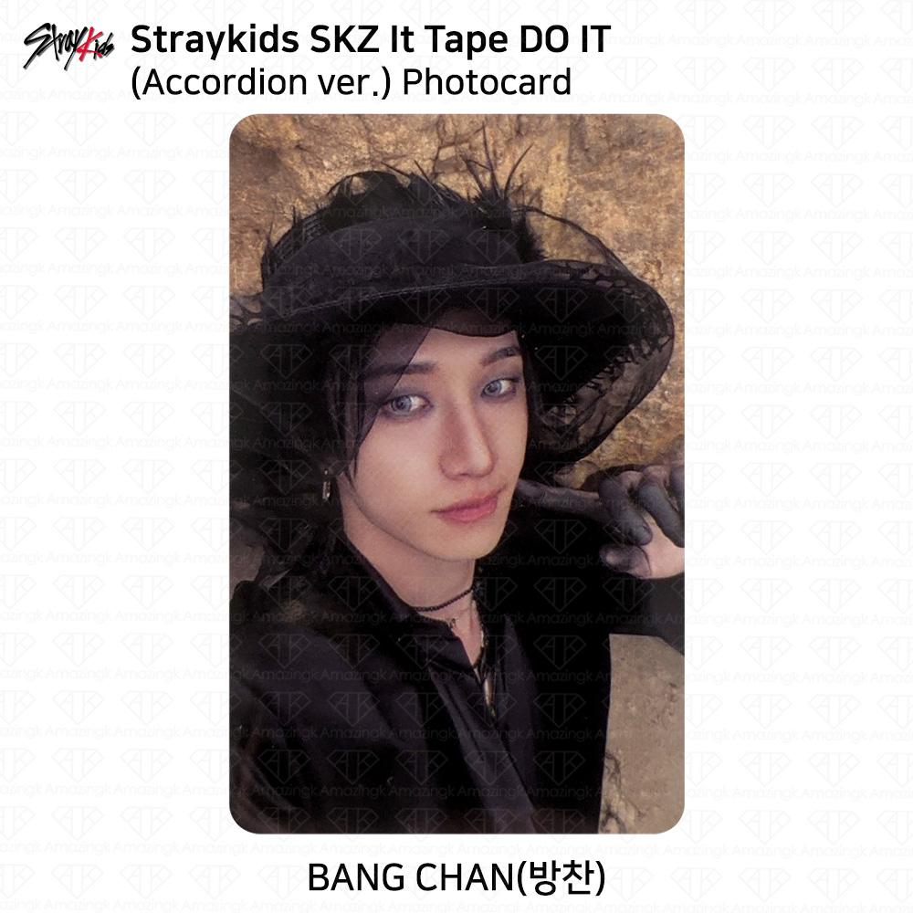 Stray Kids SKZ It Tape DO IT Akkordeon-Version. Offizielle Fotokarte Bangchan