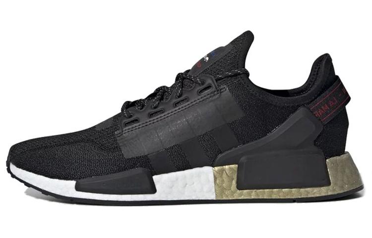 adidas NMD V2 Core Black Gold Metallic 37 black
