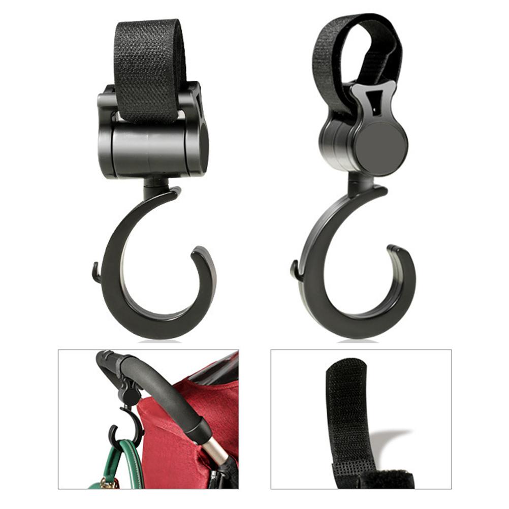 2 Stück Baby Kinderwagen Haken Kinderwagen Zubehör Säuglingsclips für Kinderwagen Zubehör für Tasche Becher Flasche