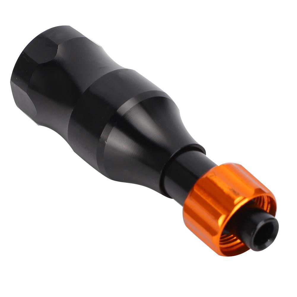 25mm Tattoo Maschinen Griff Verstellbarer Cartridge Nadel Tattoo Griff Tattoo ZubehörSchwarz schwarz
