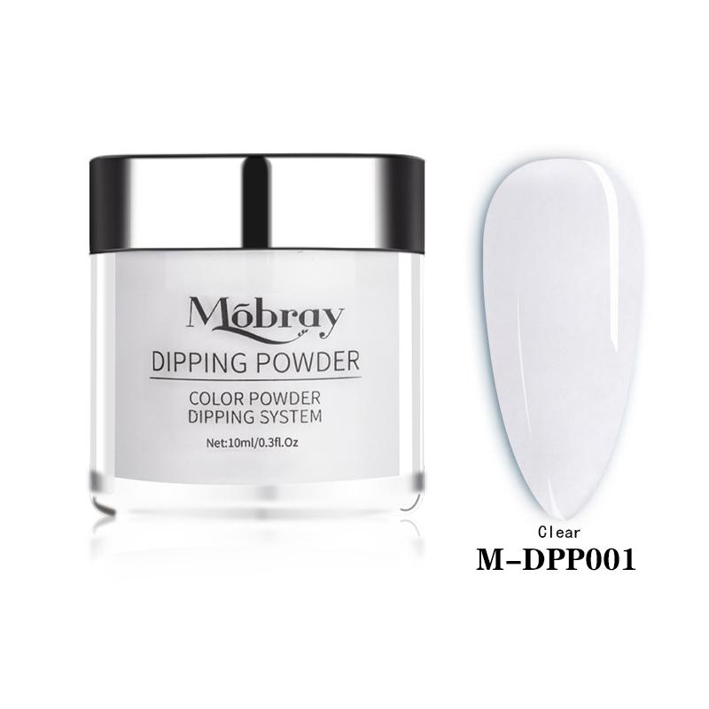 Mobray Solid Dipping Nail Powder Weiß Klar Acryl Naturpulver Nagel Nagelpulver Dipping Pigment Nails Art alles für die Maniküre