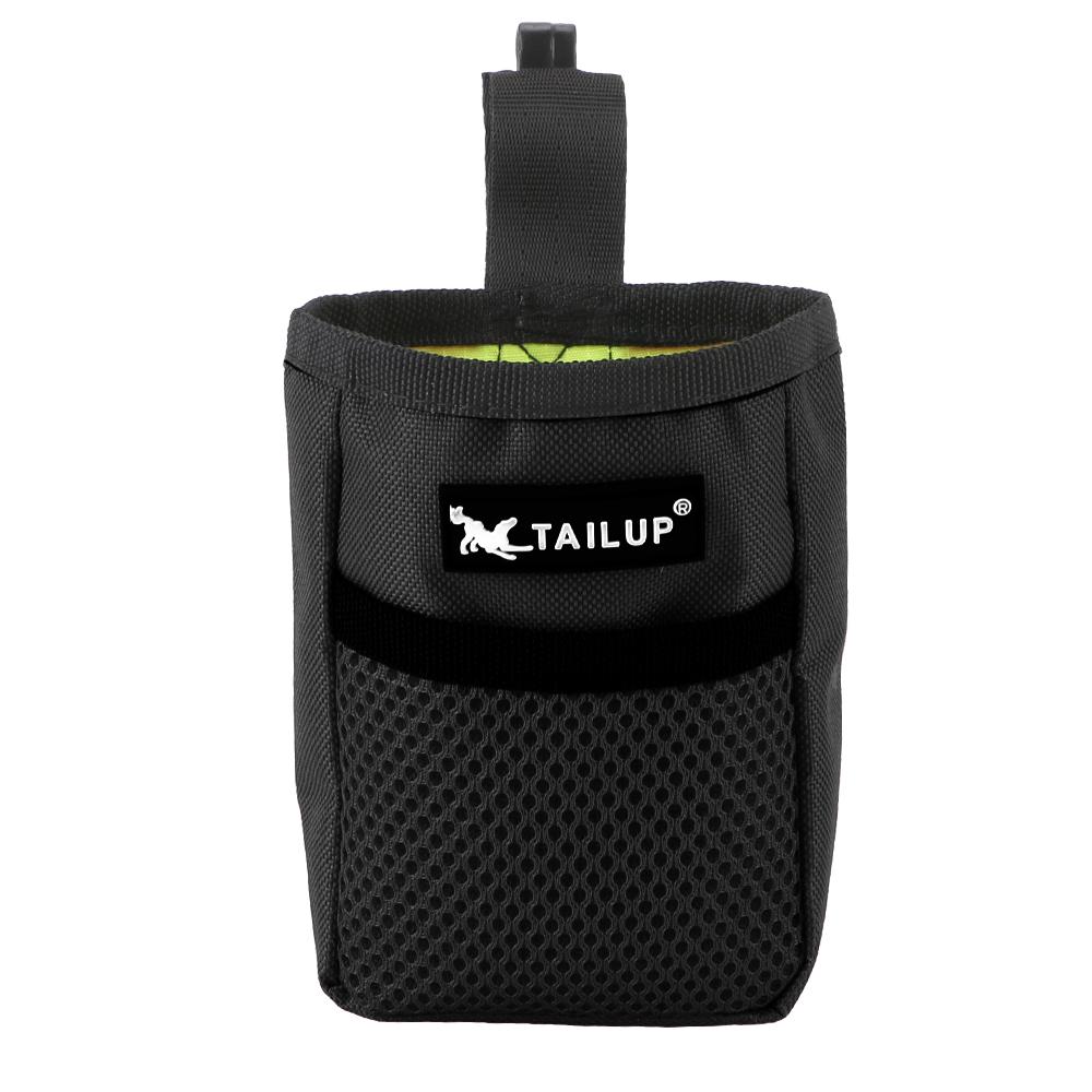 Heimtierbedarf Futtertasche für Haustiere Snack-Training Gehorsamstasche Hüfttasche für Hunde Outdoor-Training Hundezubehör Tierfutter-Leckerli-Tasche Black
