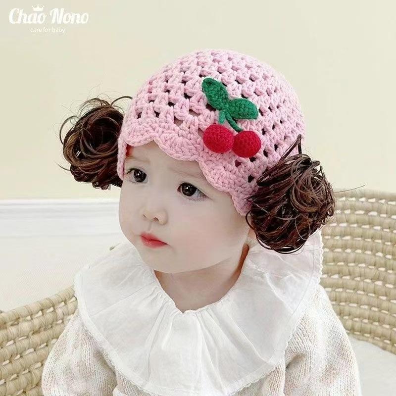 Einfarbige Trendige Baby Mütze Handgefertigter Spitzen Turban Baby Mütze Mädchen Strickmütze Neugeborenen Mütze 3-12Month-Old Baby black
