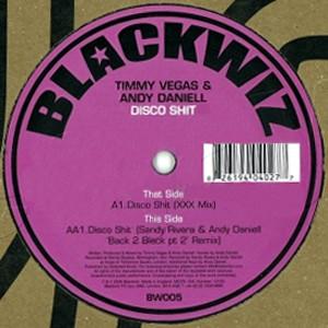 12-Zoll Schallplatte TIMMY VEGAS & ANDY DANIELL - Disco Shit BW005 Blackwiz Record 2006 UK Dance & Electronica Gebraucht