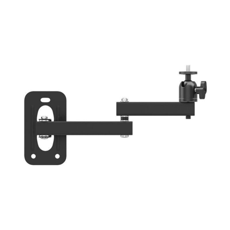 Projektor Wandhalterung mit 5 kg Tragkraft 360 Grad verstellbar schwenkbar 1/4 Zoll für Heimkino gray