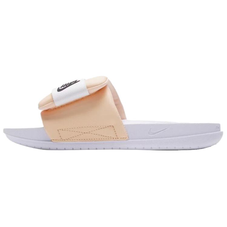 Nike Offcourt Adjust Slide Bequeme Badeschuhe Unisex Schuhwerk Beige DV1033105 40.5
