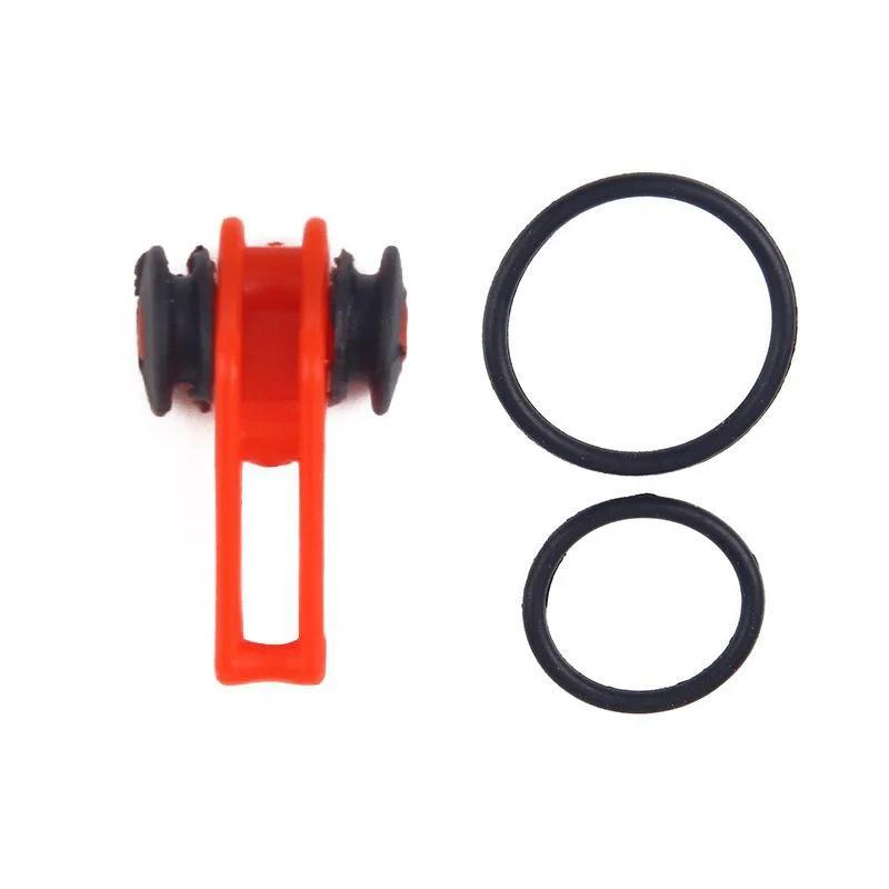 10 Stück Köderhalter, Kunststoff-Köderaufhänger, Angelhakenhalter, Köder-Sicherheitshalter mit 2 Gummiringen für Angelruten und Angelgeräte